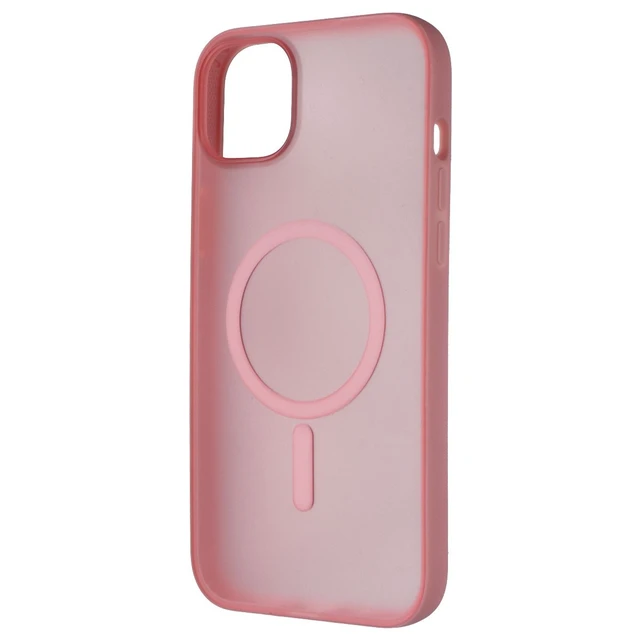 Alt view image 2 of 3 - Verizon Slim Case for MagSafe for Apple iPhone 14 Plus - Rose Cloud (Pink)
