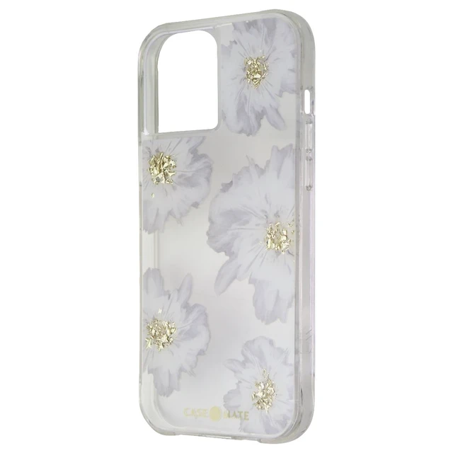 Alt view image 2 of 3 - Case-Mate Karat Case for iPhone 12 Pro Max (5G) - Gold Foil Accents/Clear