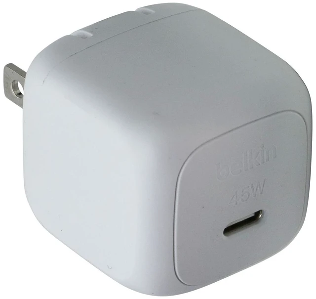 Main image of Belkin 45W USB-C Wall Charger with PPS (WCA013dq) - White