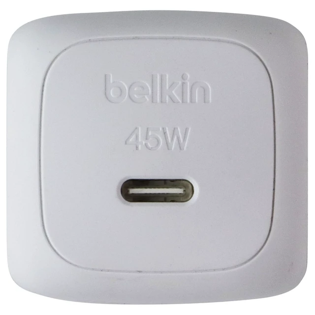 Alt view image 3 of 4 - Belkin 45W USB-C Wall Charger with PPS (WCA013dq) - White
