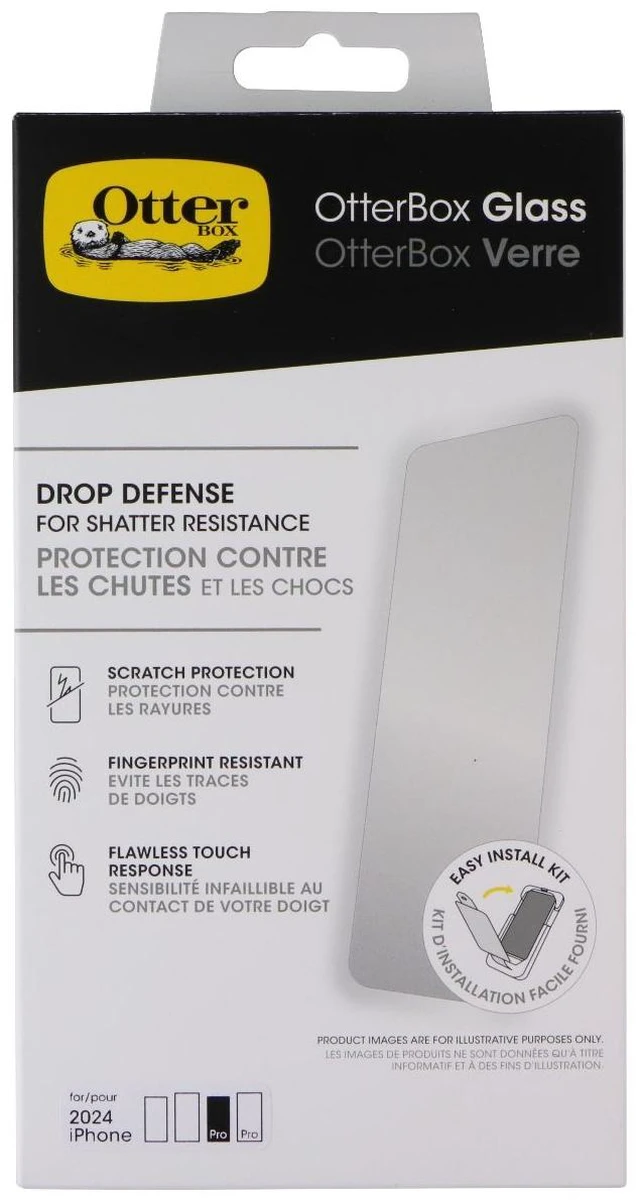 Main image of OtterBox Glass Screen Protector for Apple iPhone 16 Pro