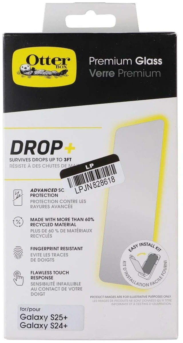 Main image of OtterBox Premium Glass Screen Protector for Samsung Galaxy S25+(Plus)/S24+(Plus)