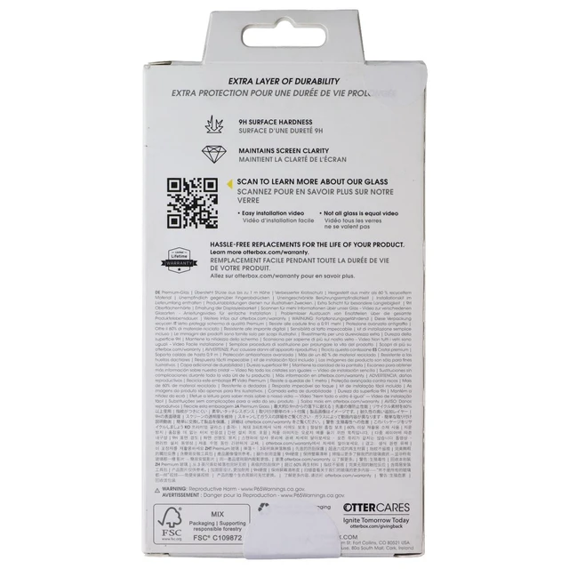 Alt view image 2 of 2 - OtterBox Premium Glass Screen Protector for Samsung Galaxy S25+(Plus)/S24+(Plus)