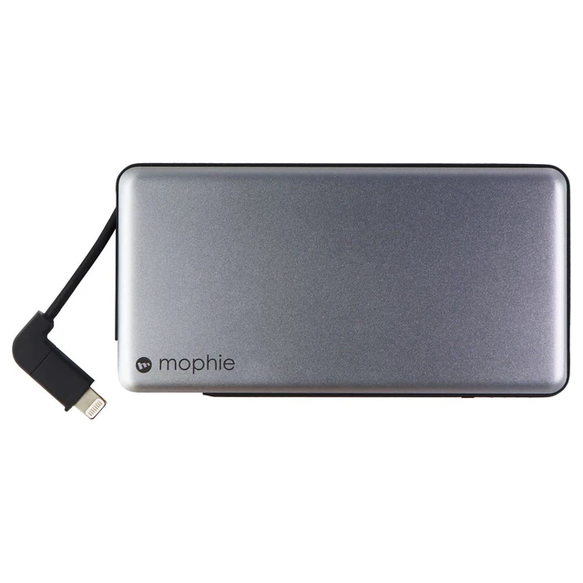 Alt view image 3 of 4 - Mophie Powerstation Plus Mini 4000mAh USB Charger for iPhone & More - Gray
