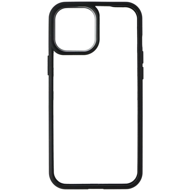 Alt view image 3 of 3 - Otterbox React Series Case for Apple iPhone 12 Pro Max - Crystal Clear/Black