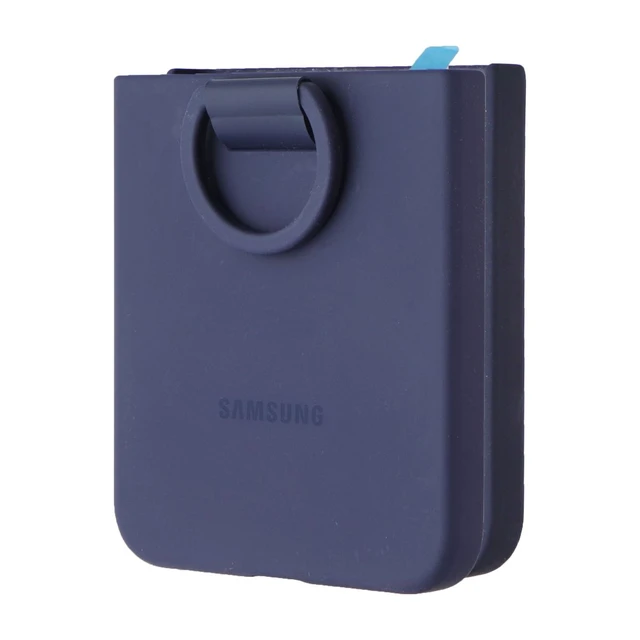 Alt view image 2 of 4 - Samsung Official Silicone Case with Ring for Galaxy Z Flip6 / Z Flip7 FE - Navy