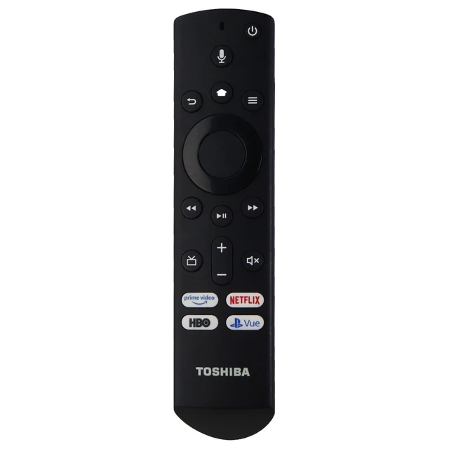 Alt view image 2 of 2 - Toshiba Remote Control (CT-RC1US-19) for Select Toshiba and Insignia TVs - Black