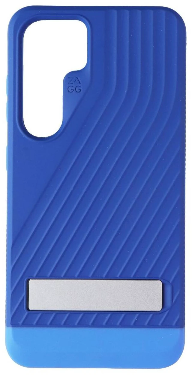 Alt view image 2 of 3 - ZAGG Denali Case with Kickstand for Samsung Galaxy S24 - Cobalt Blue