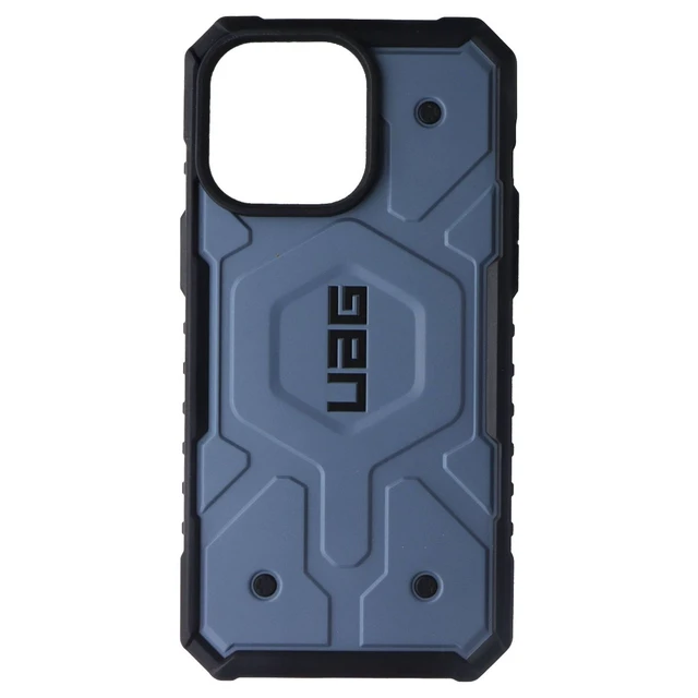 Alt view image 2 of 3 - Urban Armor Gear Pathfinder Case for MagSafe for iPhone 15 Pro Max - Cloud Blue