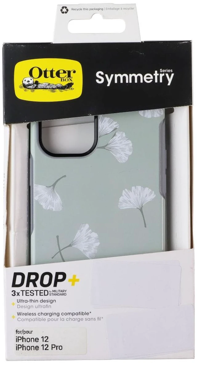 Main image of OtterBox Symmetry Series Case for Apple iPhone 12/12 Pro - Ginkgo Gray