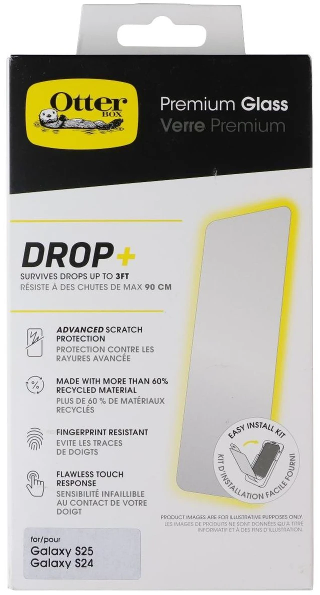 Main image of OtterBox Premium Glass Screen Protector for Samsung Galaxy S25/S24