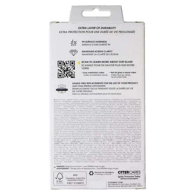 Alt view image 2 of 2 - OtterBox Premium Glass Screen Protector for Samsung Galaxy S25/S24