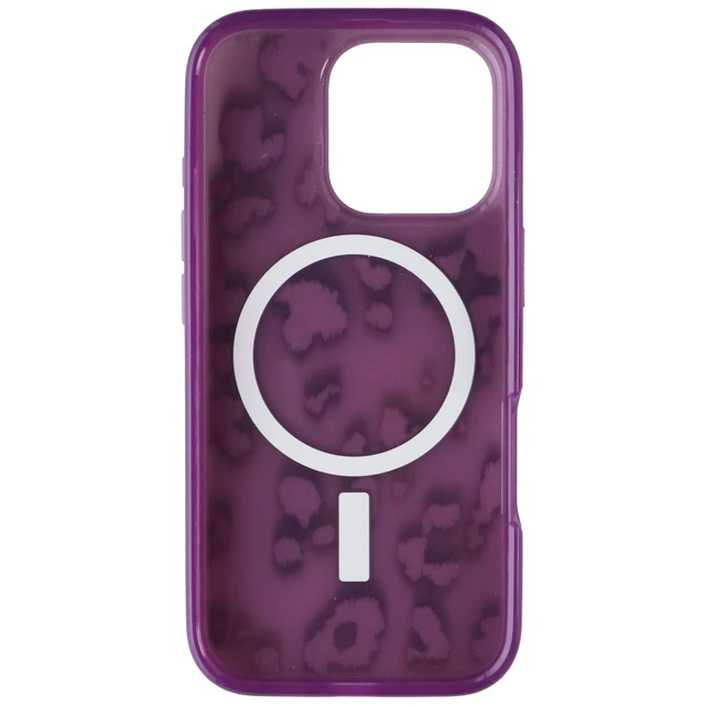 Alt view image 3 of 5 - OtterBox Symmetry Series MagSafe Case for Apple iPhone 16 Pro - Leopard Shift