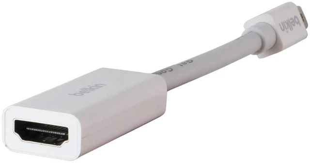 Main image of Belkin Adapter DisplayPort/HDMI Mini DisplayPort (M) to 19 Pin HDMI Type A (F)