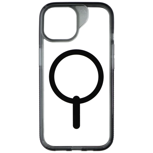 Alt view image 3 of 3 - Zagg Santa Cruz Snap Case for MagSafe for iPhone 15 / 14 / 13 - Clear / Black