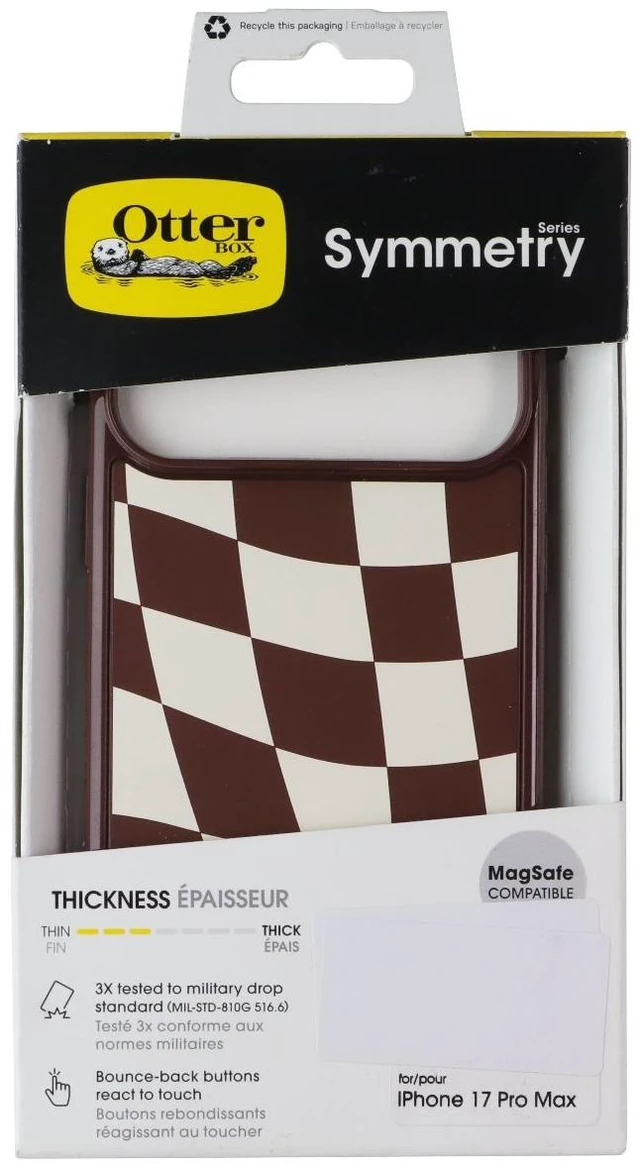 Main image of OtterBox Symmetry Series MagSafe Case for Apple iPhone 17 Pro Max - Wavy Mocha