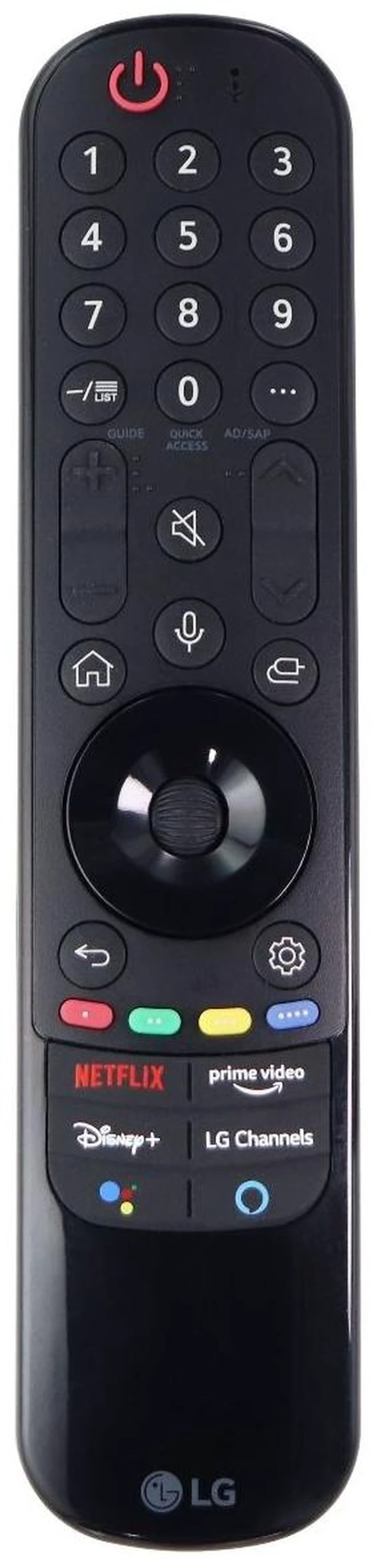 Main image of LG Magic Remote (MR21GA) with Netflix/Prime Keys for Select LG Smart TVs - Black