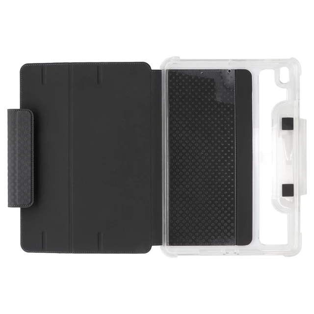 Alt view image 3 of 3 - UAG Lucent Case for Apple iPad 8th / 7th Gen (10.2-inch) - Black / Ice