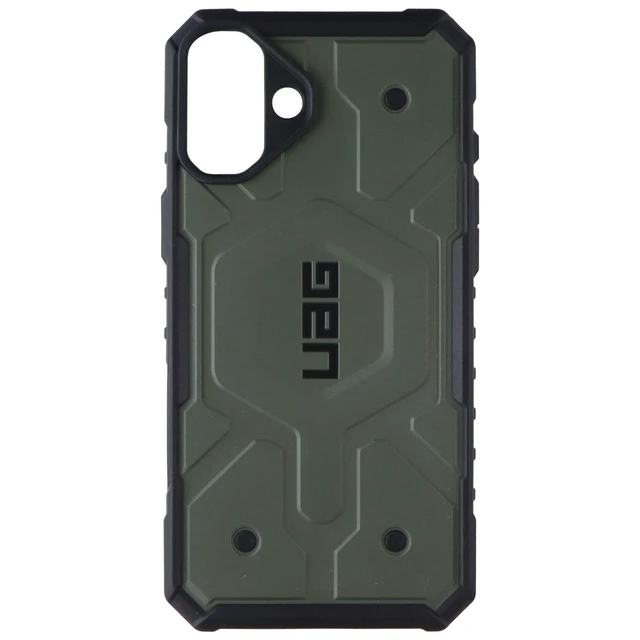 Alt view image 3 of 3 - Urban Armor Gear Pathfinder Case for MagSafe for iPhone 16 Plus - Olive Drab