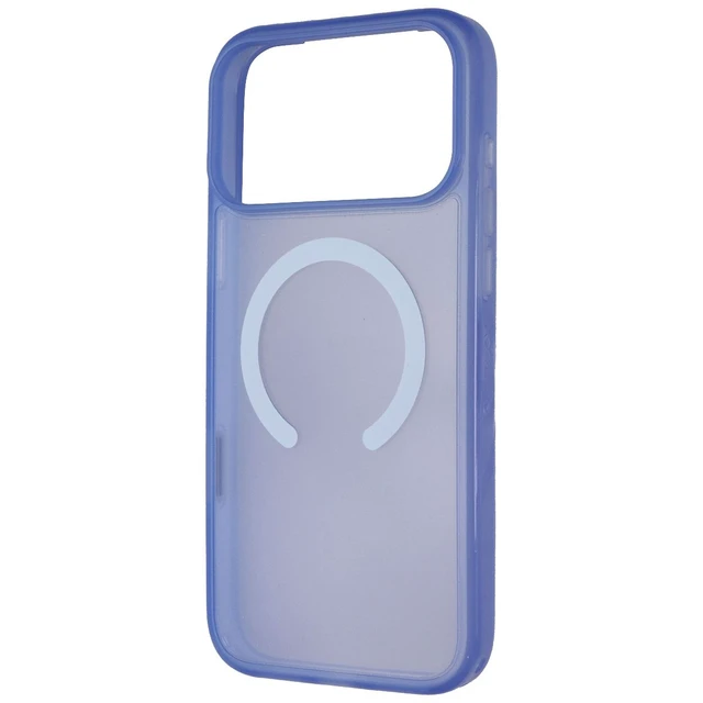 Alt view image 2 of 3 - OtterBox Symmetry Clear Case for MagSafe for iPhone 17 Pro Max - Blue Bliss