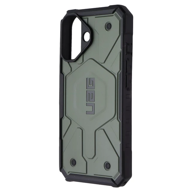 Alt view image 2 of 3 - Urban Armor Gear Pathfinder Case for MagSafe for Apple iPhone 16 - Olive Drab