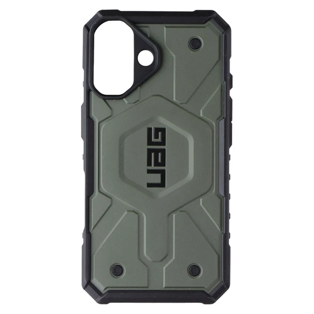 Alt view image 3 of 3 - Urban Armor Gear Pathfinder Case for MagSafe for Apple iPhone 16 - Olive Drab