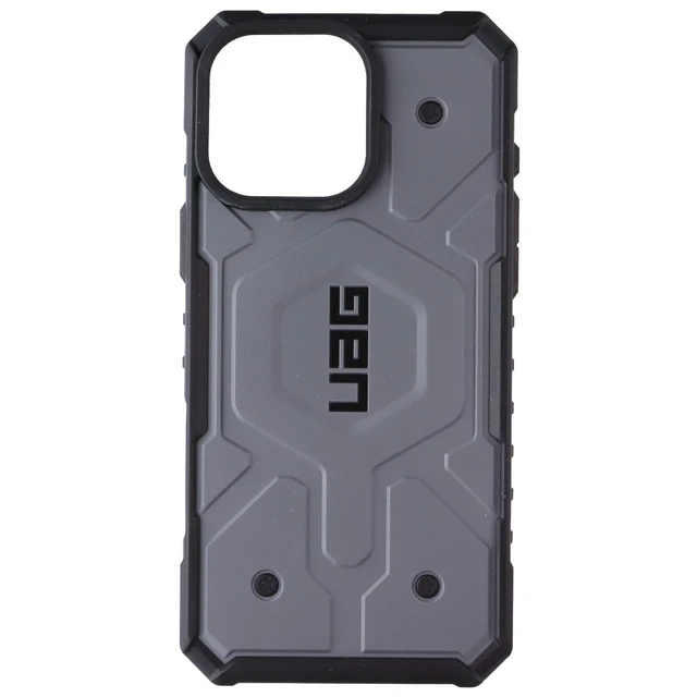 Alt view image 2 of 3 - UAG Pathfinder Series Case for MagSafe for Apple iPhone 16 Pro Max - Silver