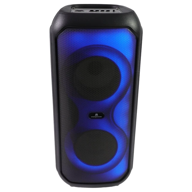 Alt view image 3 of 5 - Maxpower Aura 2500 Watt Portable Bluetooth Speak with Microphone - Black