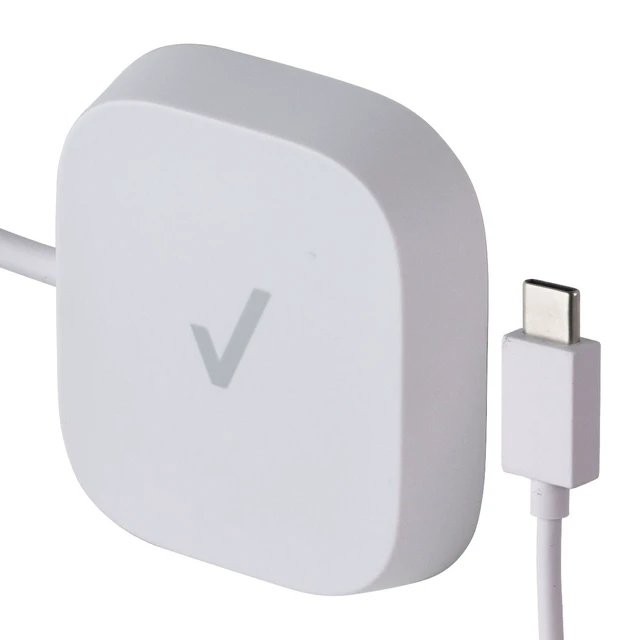 Alt view image 2 of 4 - Verizon Gizmo Watch 3 Adventure Wireless Charger (USB-C) - White (QTAX59C)