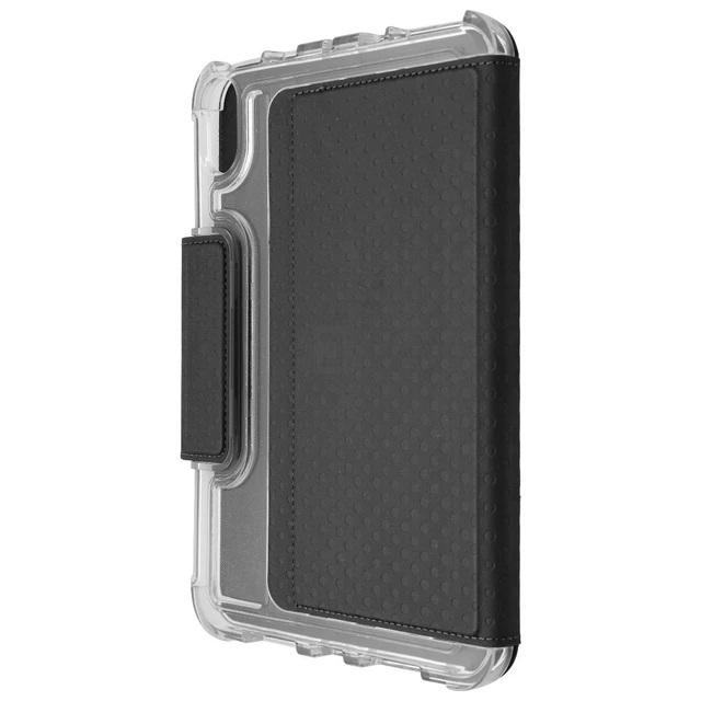 Alt view image 3 of 4 - Urban Armor Gear Lucent Hard Folio for Apple iPad mini (6th Gen) - Clear/Black