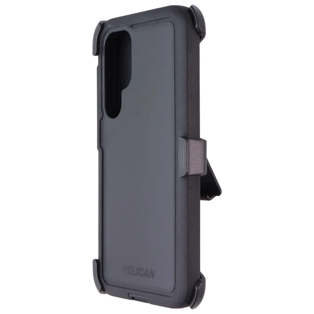Alt view image 2 of 6 - Pelican Voyager Magnetic Case w/ Holster for Samsung Galaxy S25+ (Plus) - Black
