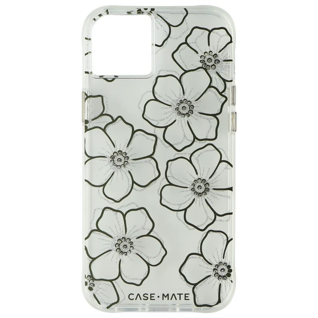 Alt view image 2 of 3 - Case-Mate Tough Clear Series Hard Case for iPhone 14 Plus - Floral Gems