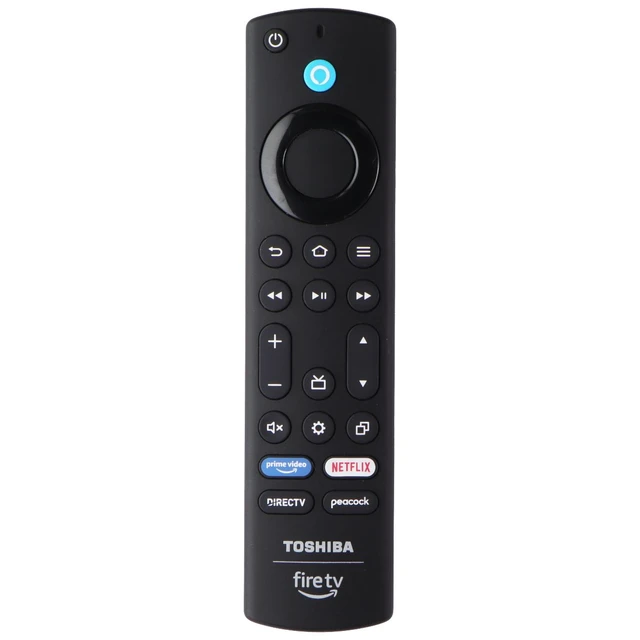 Alt view image 2 of 2 - Toshiba FireTV Voice Remote (PUW-2K19-YKF478) Prime/Netflix/DirectTV/Peacock