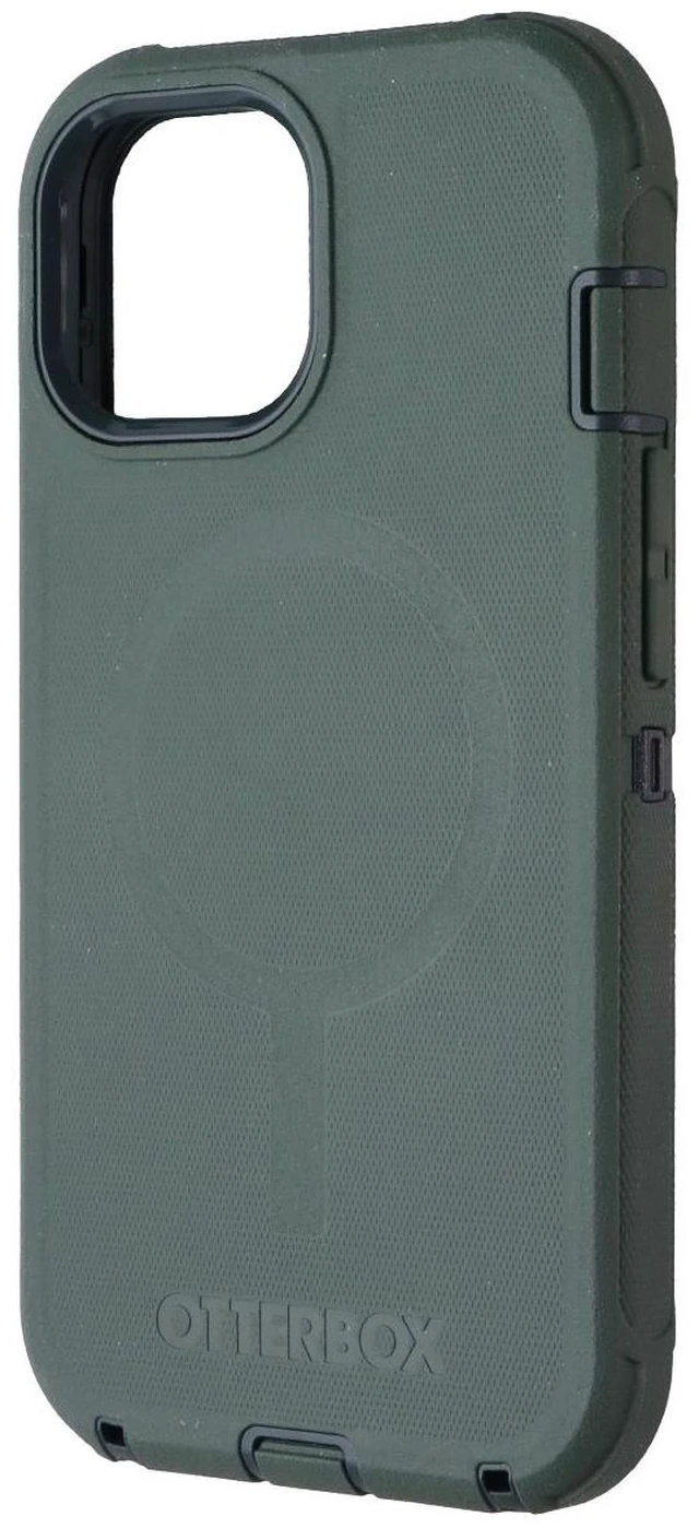 Main image of OtterBox Defender Pro MagSafe Case for iPhone 17e/16e/15 - Forest Ranger Green