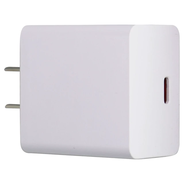 Alt view image 4 of 4 - PureGear 25-Watt LightSpeed Wall Charger with Single USB-C Port - White