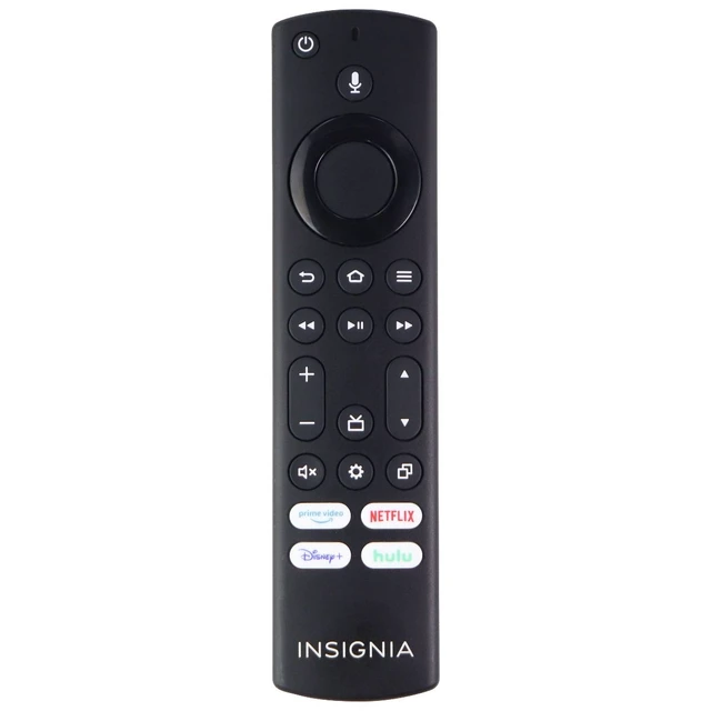 Alt view image 2 of 3 - Insignia Remote (NS-RCFNA-21 Rev E) with Microphone for Fire TV - Black