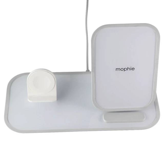 Alt view image 3 of 4 - Mophie 2-in-1 Wireless Charging Stand for iPhone & Apple Watch (All Series)