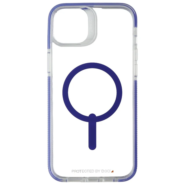 Alt view image 3 of 3 - ZAGG Gear4 Santa Cruz Snap Case for Apple iPhone 14 Plus - Periwinkle