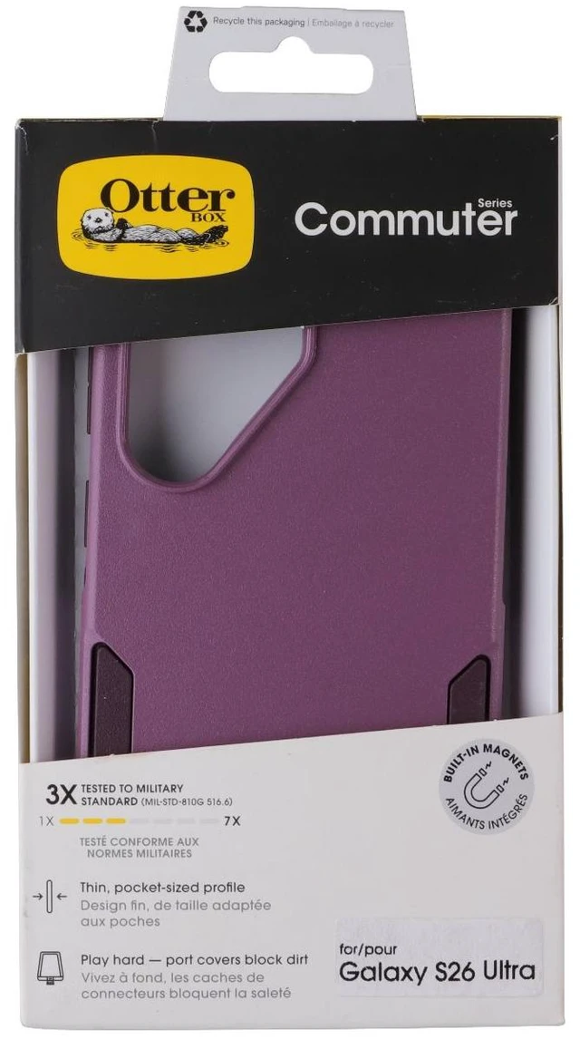 Main image of OtterBox Commuter Series Case for Samsung Galaxy S26 Ultra - Purple
