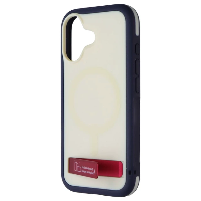 Alt view image 2 of 3 - ZAGG Sedona Snap with Kickstand Case for MagSafe for iPhone 17 Pro - Red/Blue