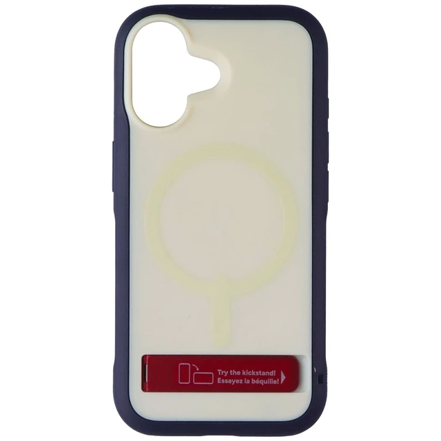 Alt view image 3 of 3 - ZAGG Sedona Snap with Kickstand Case for MagSafe for iPhone 17 Pro - Red/Blue
