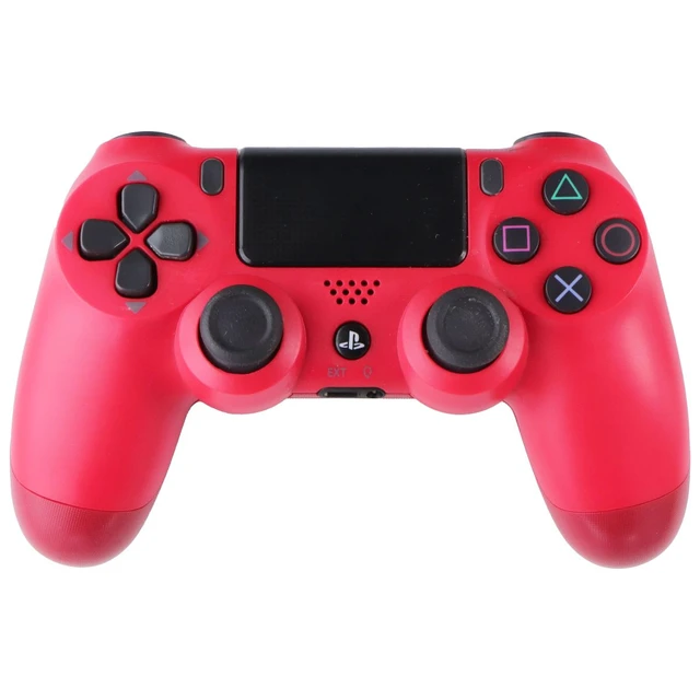 Alt view image 2 of 5 - Sony DualShock 4 Wireless Controller for PlayStation 4 - Magma Red CUH-ZCT2E