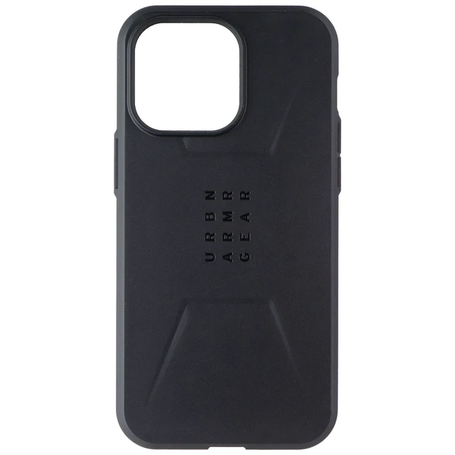 Alt view image 2 of 3 - UAG Civilian Series Case for MagSafe for Apple iPhone 15 Pro Max - Black