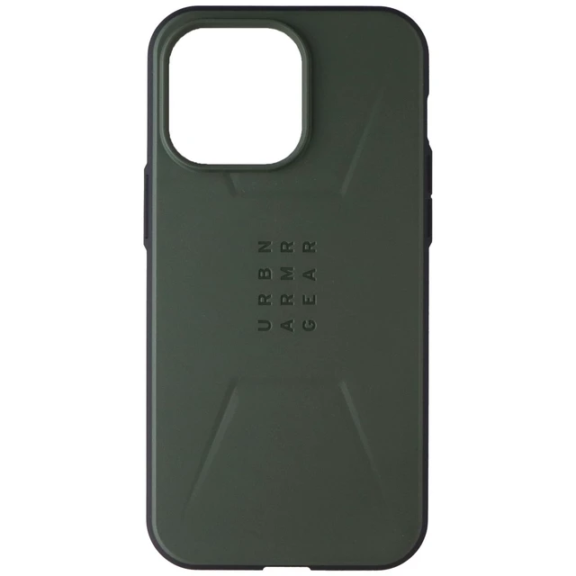 Alt view image 2 of 3 - UAG Civilian Series Case for MagSafe for Apple iPhone 15 Pro Max - Olive Drab