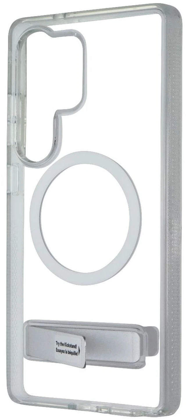 Main image of ZAGG Crystal Palace Snap Case w/ Kickstand for Samsung Galaxy S25 Ultra - Clear