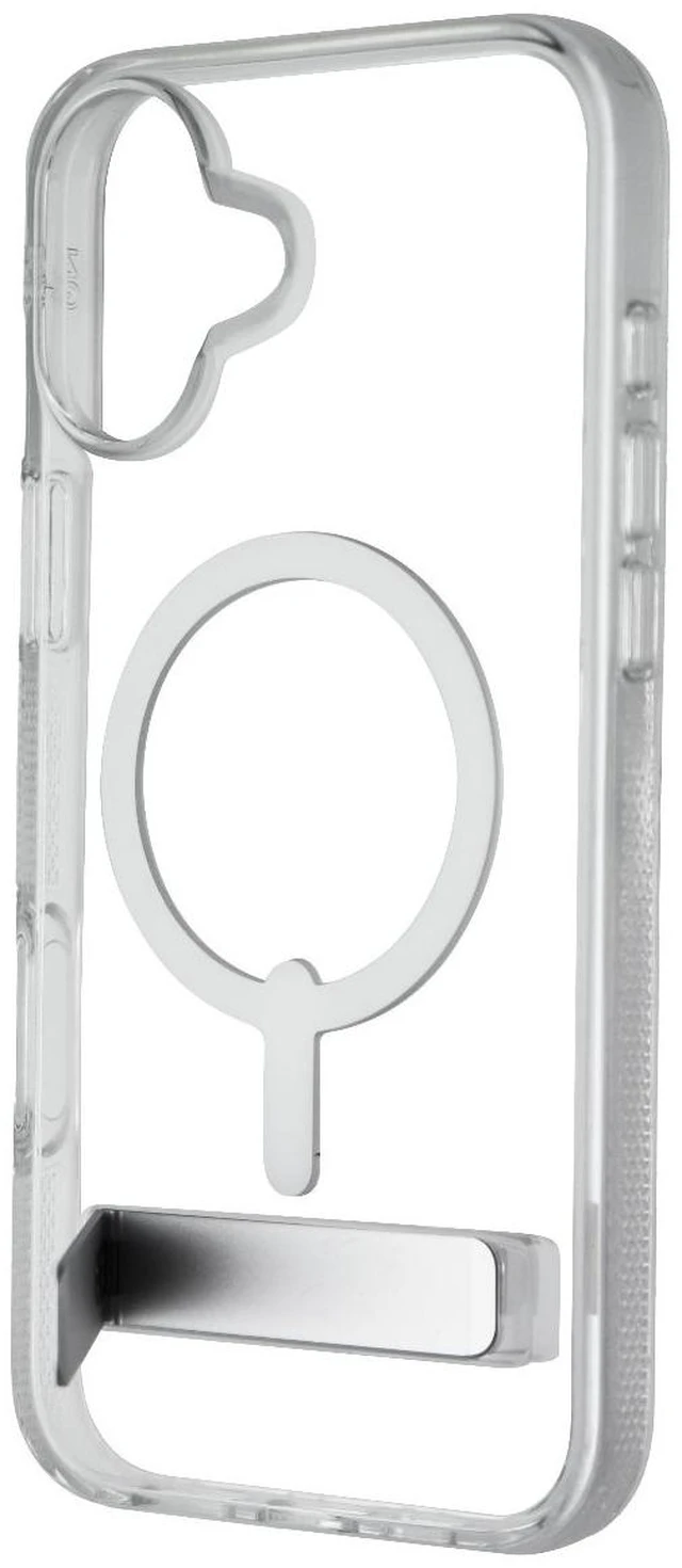 Main image of ZAGG Crystal Palace Snap Kickstand Case for MagSafe for iPhone 16 Plus - Clear