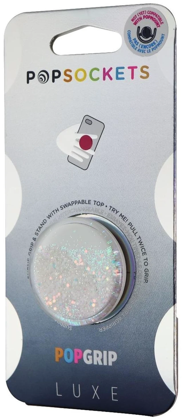 Alt view image 2 of 3 - PopSockets PopGrip Luxe Swappable Phone Grip & Stand - Halo Tidepool