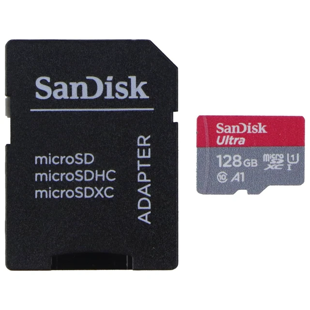 Alt view image 17 of 20 - SanDisk Ultra 128 GB Class 10/UHS-I (U1) microSDXC - 1 Pack