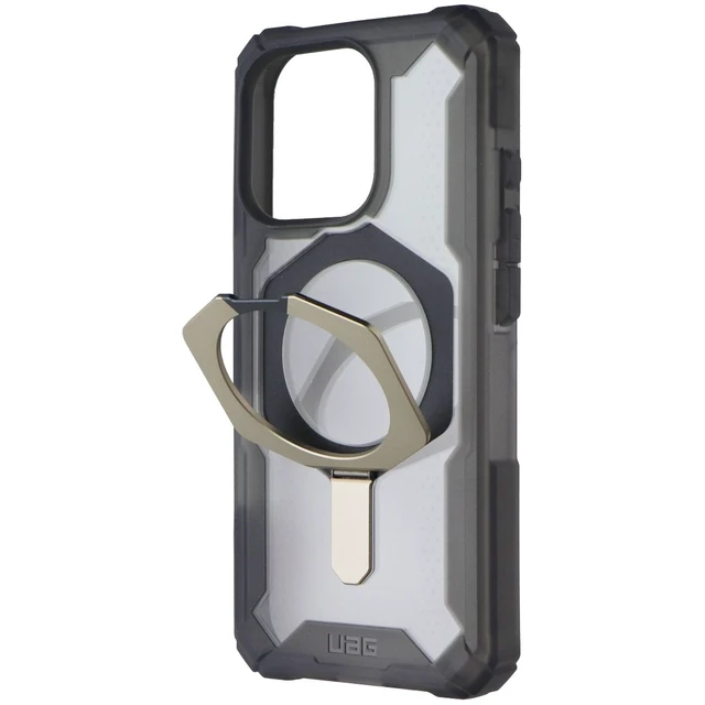 Alt view image 2 of 3 - UAG Plasma XTE Kickstand Case for MagSafe for Apple iPhone 16 Pro - Ash/Titanium