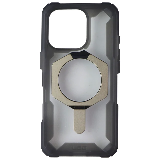 Alt view image 3 of 3 - UAG Plasma XTE Kickstand Case for MagSafe for Apple iPhone 16 Pro - Ash/Titanium